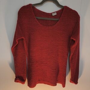 Esprit Rich Red Women's Scoop Neck Sweater